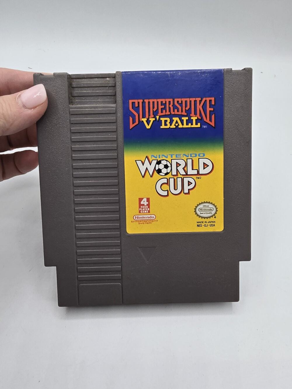 Super Spike V'Ball/World Cup Soccer (Nintendo Entertainment System, 1990 UNTESTD